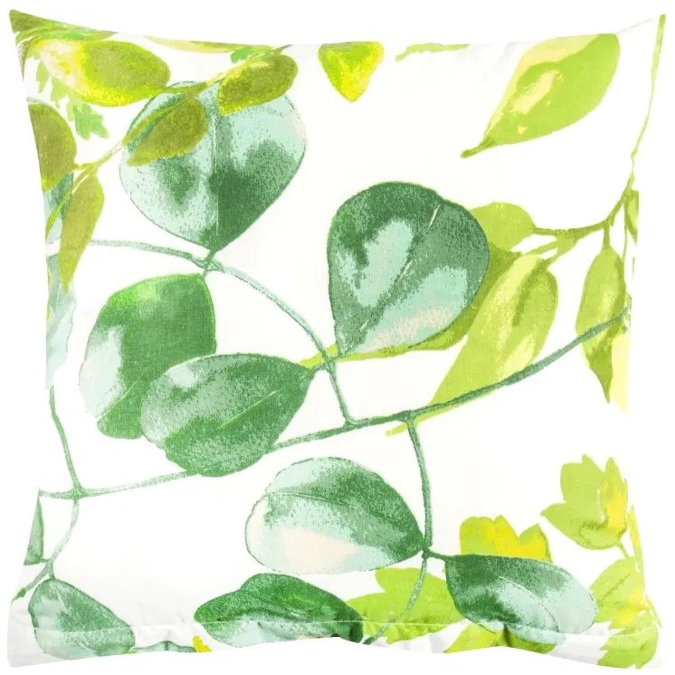 INTERMEDIC SK Posteľná obliečka Green leaves na vankúšik 40x40cm