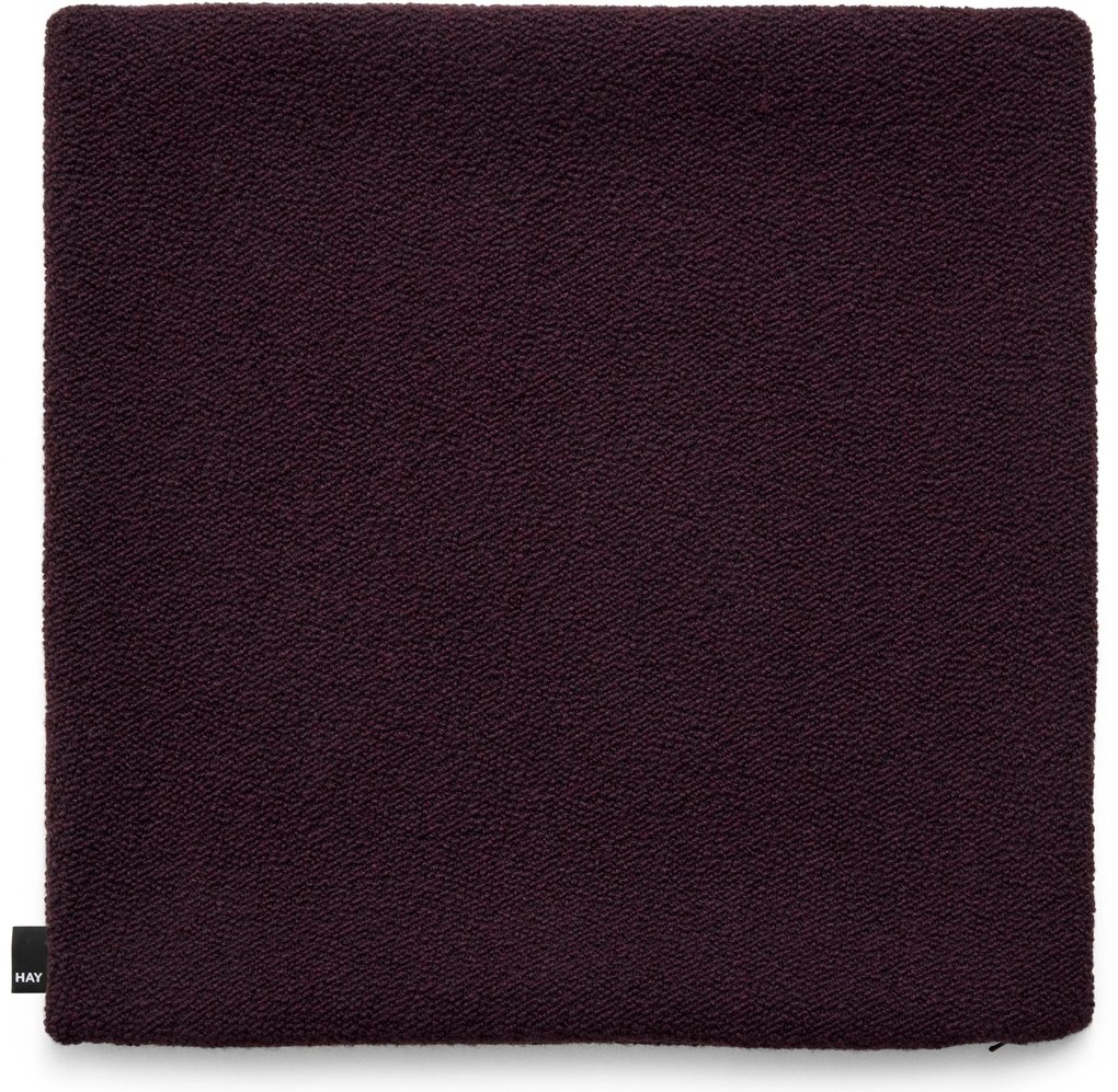 Obliečka na vankúš Texture 50 x 50 cm, bordová