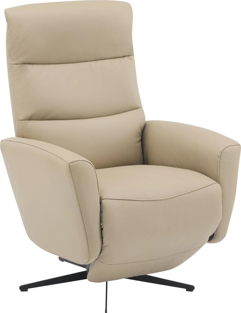 XXXLutz RELAXAČNÉ KRESLO, textil, koža, taupe Livetastic - Online Only obývacie izby - 000788005303