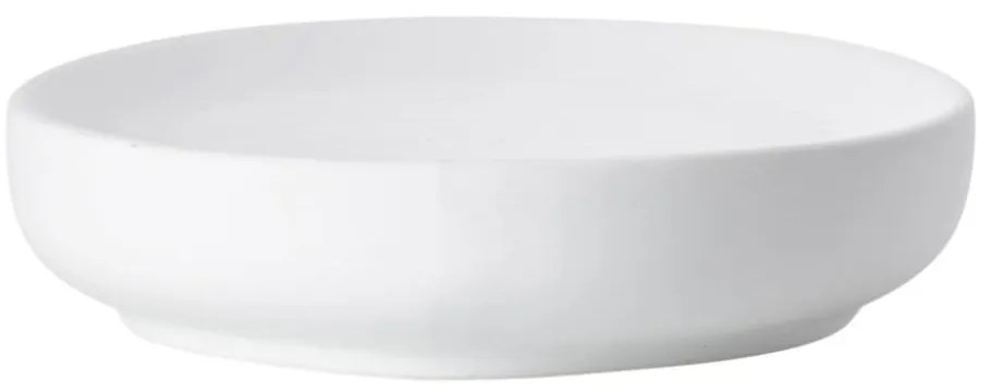 Biela porcelánová podložka na mydlo Zone Ume