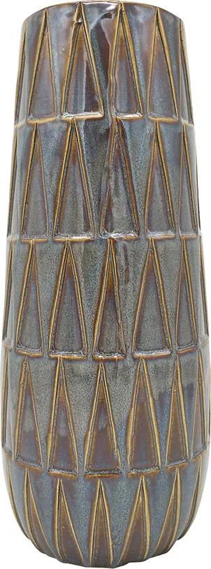 PRESENT TIME Sada 2 ks Hnedá keramická váza Nomad veľká ∅ 14 × 33 cm