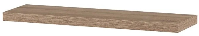 BONTEC Polička, mdf, čierna, P-005 BK Farba: Šedá