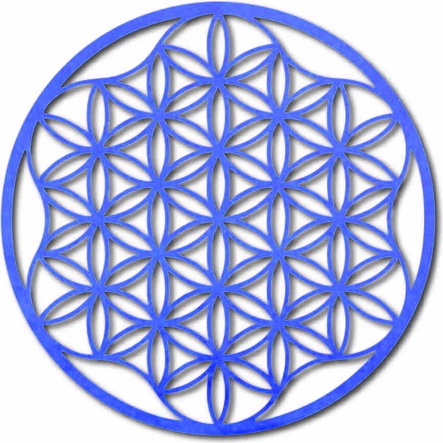 Obraz mandala na stenu z preglejky do 120 cm: Prírodná preglejka - Topoľ  natural Rozmer 50 cm 3964-49819 PR0337