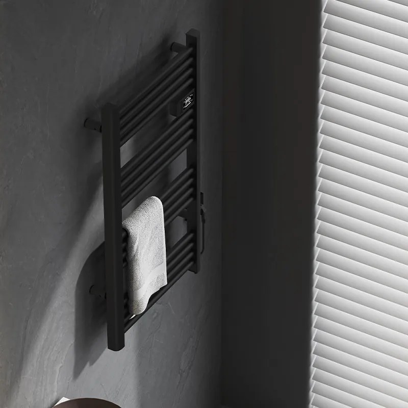 BPS-koupelny Elektrický kúpeľňový radiátor LOA BL 500W 54x96 cm, čierny
