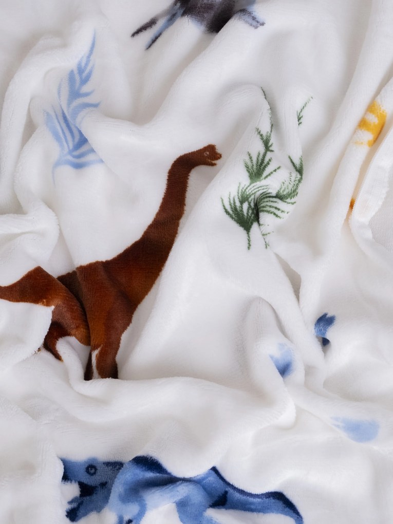 Obliečka na vankúšik mikroplyš Exclusive 40 × 40 cm - Dinosaury