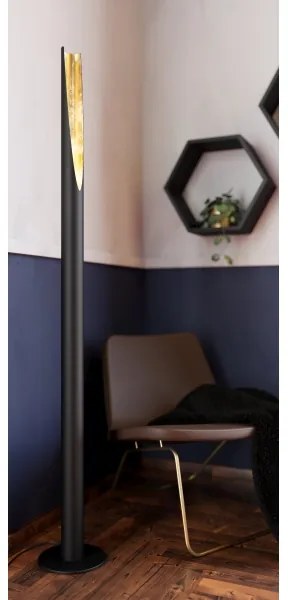 Eglo 97584 - LED Stojacia lampa BARBOTTO 1xGU10/4,5W/230V čierna