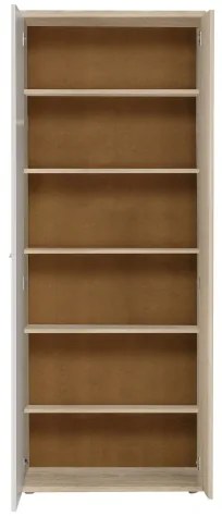 Komoda/Botník SIMO dub sonoma/biela