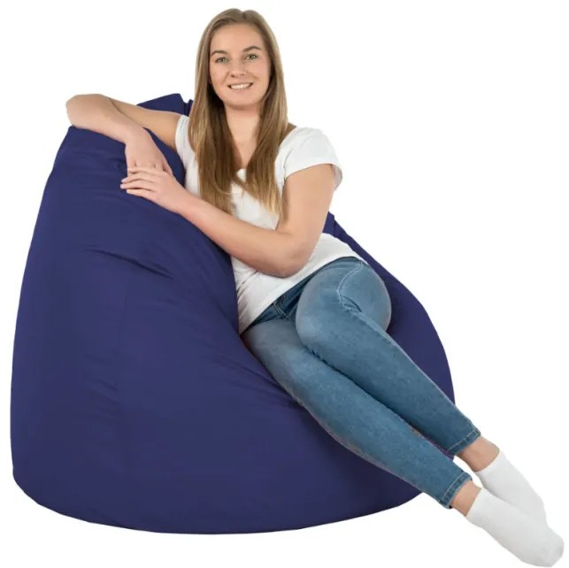 Sedací vak SAKO granátový ekokoža