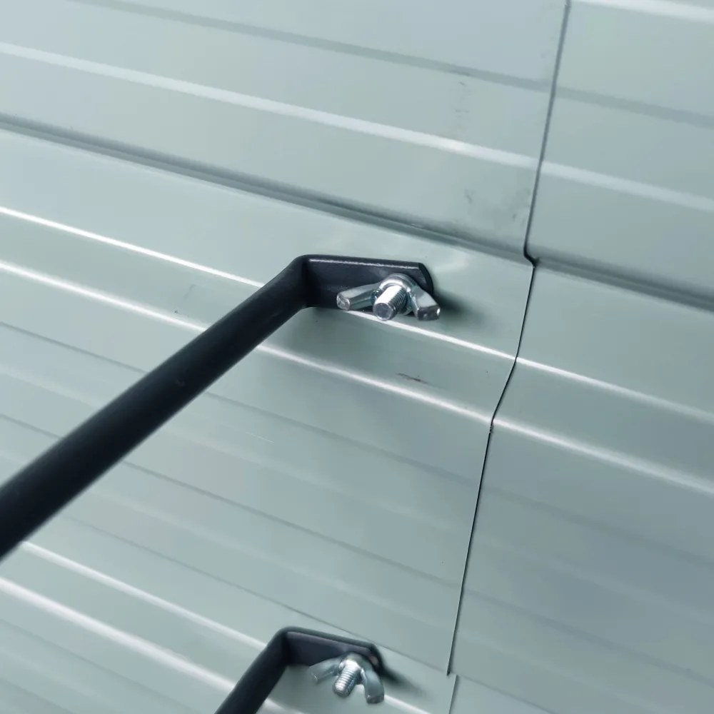 Vyvýšený záhradný záhon BestBerg VZ-1250A / 1250 l / 240 x 90 x 58 cm / sivá