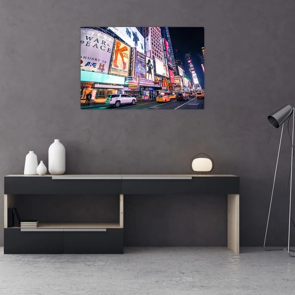 Obraz - New York Theater District (90x60 cm)