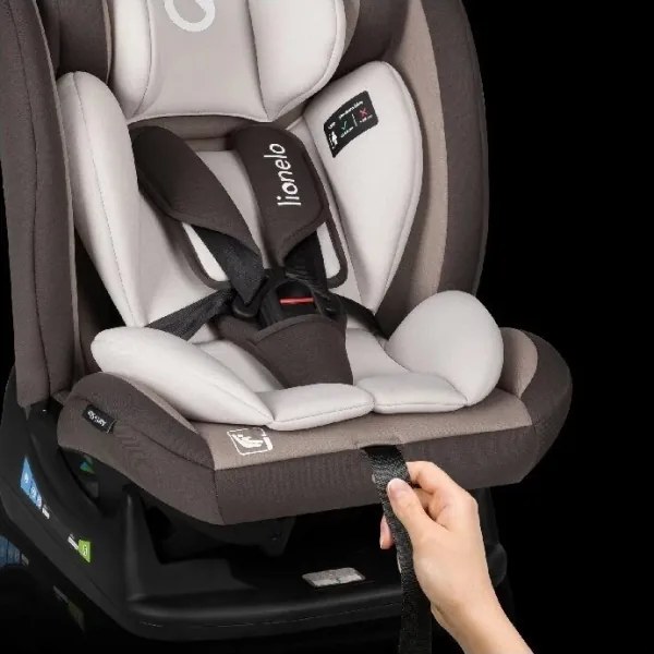 Lionelo - Autosedačka AART i-Size 40-150 cm hnedá/krémová