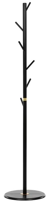 Autronic BONTEC Vešiak, masív, čierna, DR-N1006 BK Farba: Prírodné