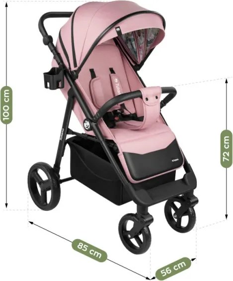 Športový kočík Avignon 35 Pink