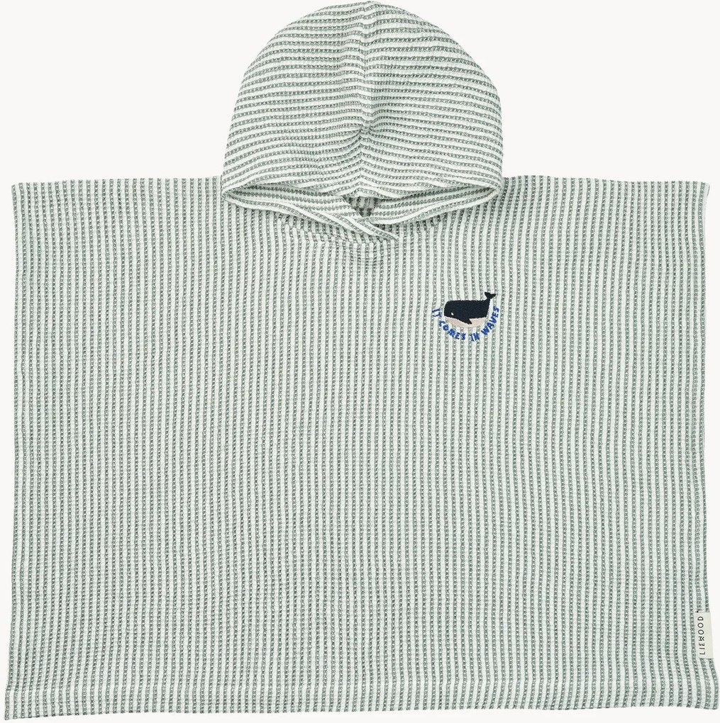 Detské pončo z organickej bavlny Paco, v rôznych veľkostiach