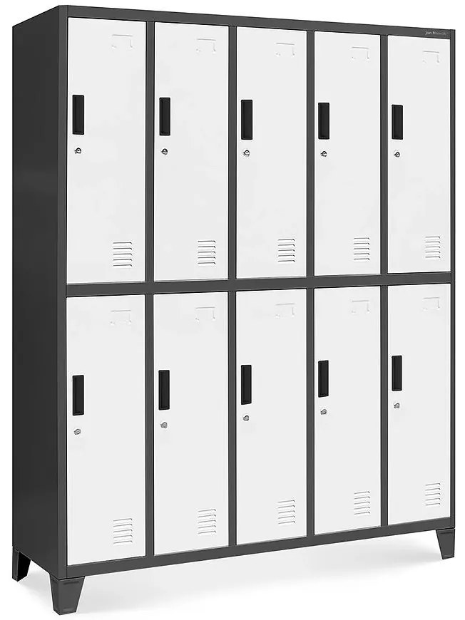 Sada skriniek zdravotno-bezpečnostných Bartek kov biela/antracit