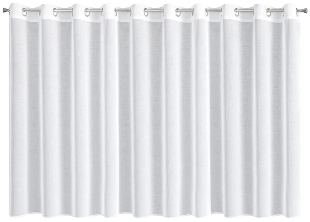 Hotová záclona LANA 350x150 CM biela