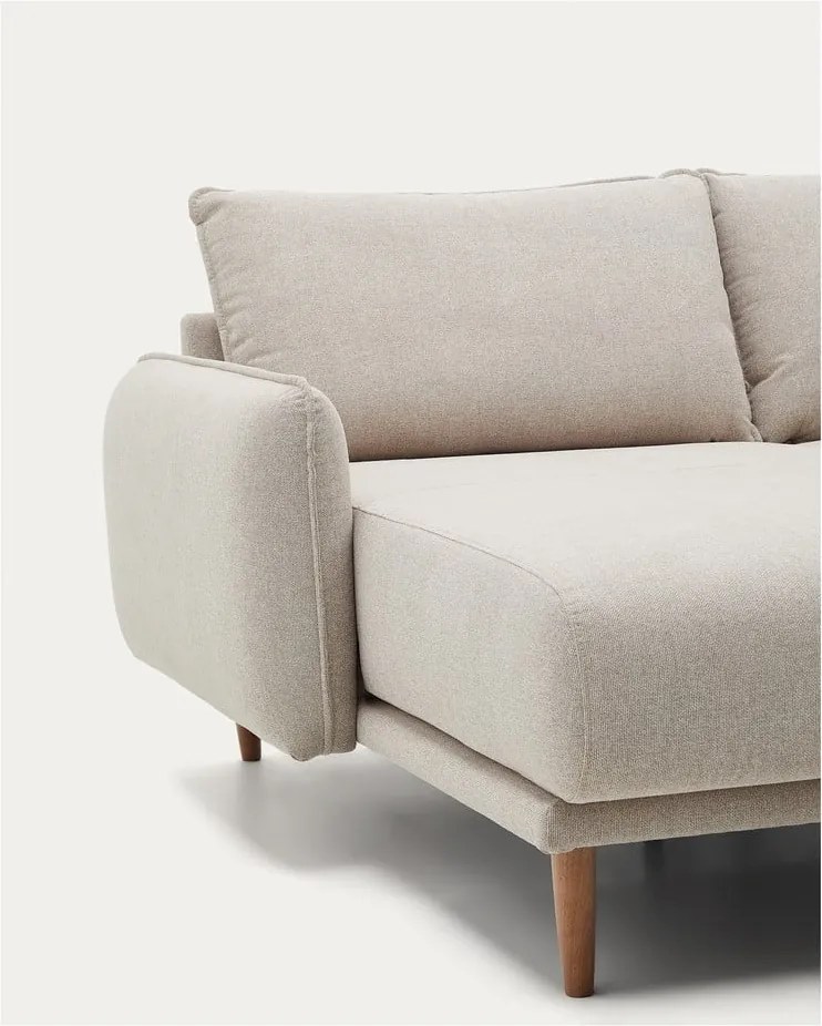 Béžová rohová pohovka (variabilná) Carlota – Kave Home