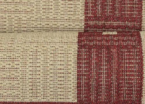 Koberce Breno Kusový koberec SISALO 879/J84 Red, červená, viacfarebná,133 x 190 cm
