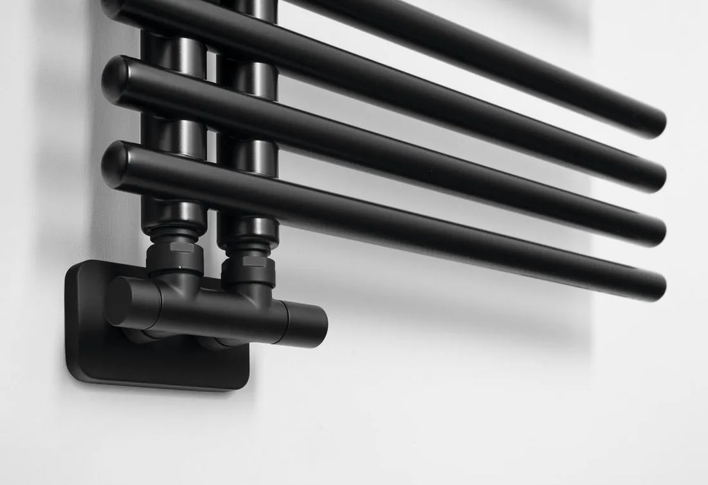 Sapho Sapho, NYMPHA vykurovacie teleso 500x1250mm, čierná mat, LLN125B