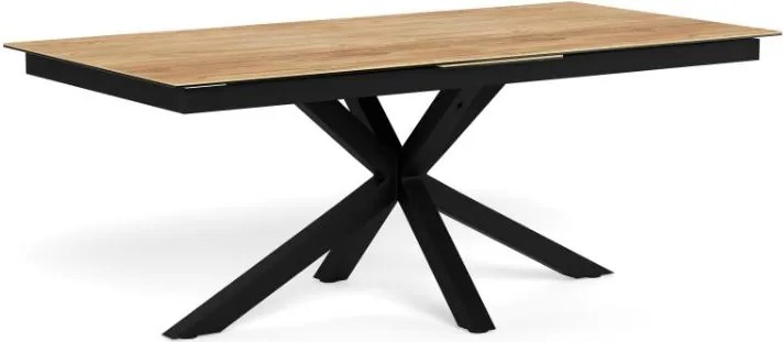Jedálenský rozkladací stôl Heaven 200/240 cm I dub divoký/čierny