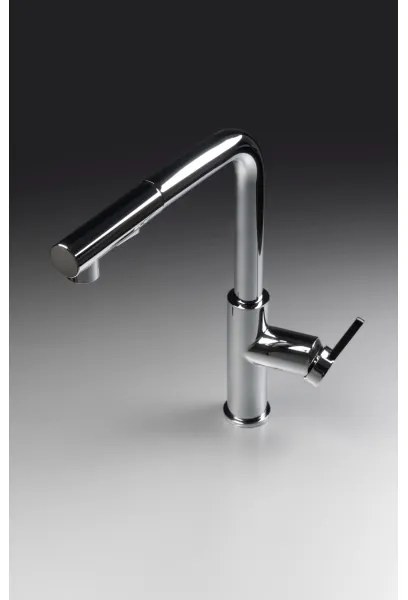 Deante BKM_073M - Kuchynská batéria s vysúvacou sprchou MOMI, lesklý chróm