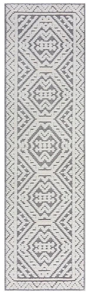 Flair Rugs koberce Behúň Verve Jaipur Grey - 60x240 cm