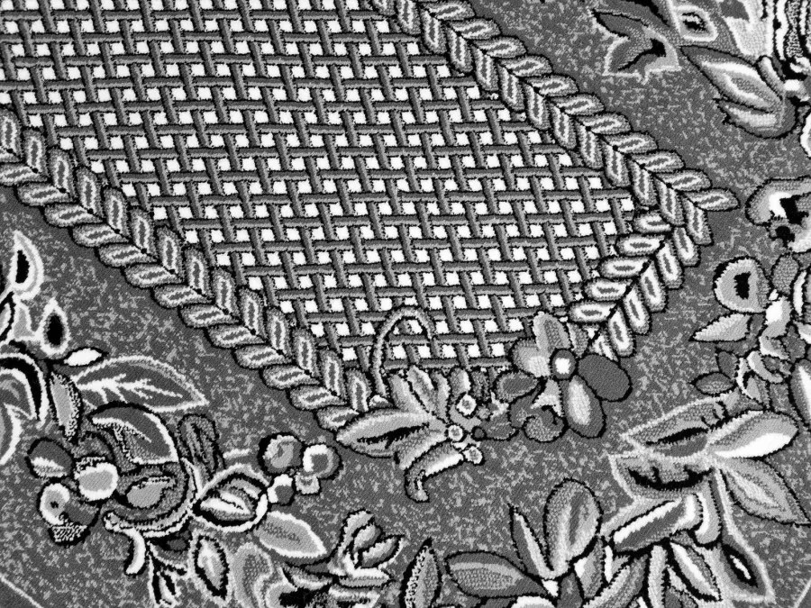 DC Koberec PP 7192 sivá Rozmer: 50×90 cm