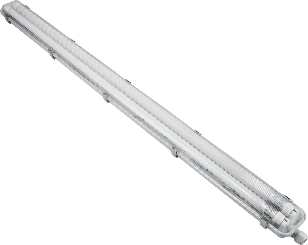 Sada hermetického svietidla PHILIPS 128 cm + 2x vodotesné LED trubice
