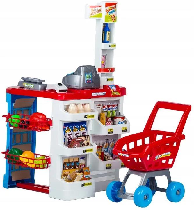 MULTISTORE Pokladničný vozík pre deti v supermarkete