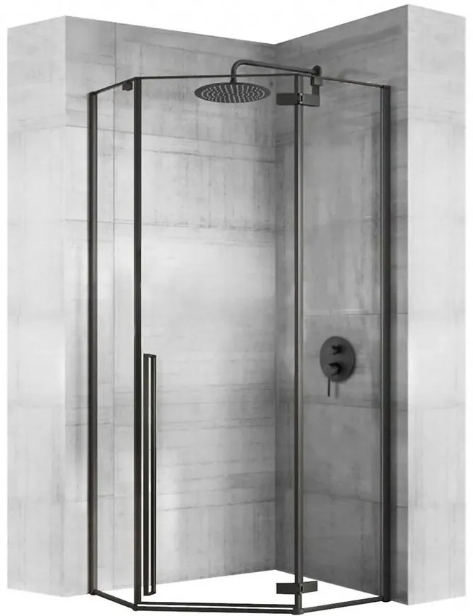 Sprchový kút Diamond Rea K5623 100x100x195 black