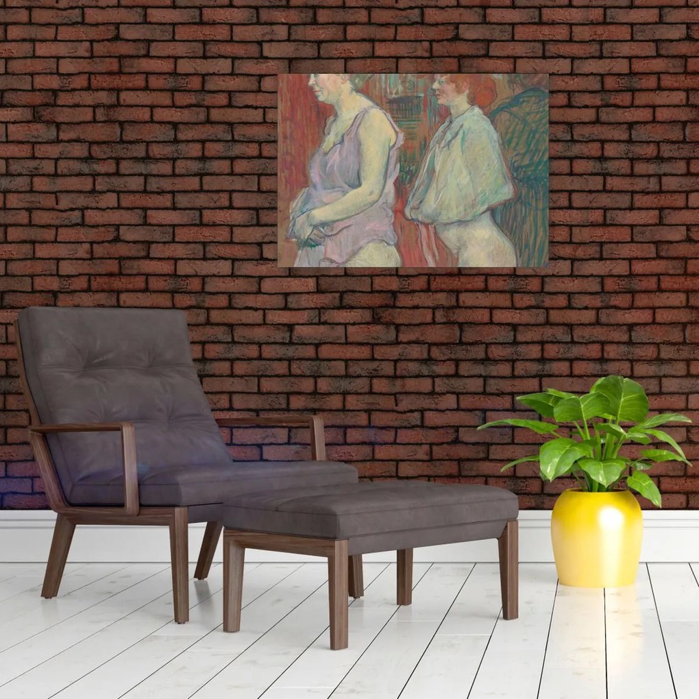 Obraz - Henri de Toulouse-Lautrec, Rue des Moulins, reprodukcia (70x50 cm)
