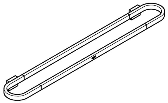 GROHE 41056000 - Držiak na uterák SELECTION 600 mm lesklý chróm