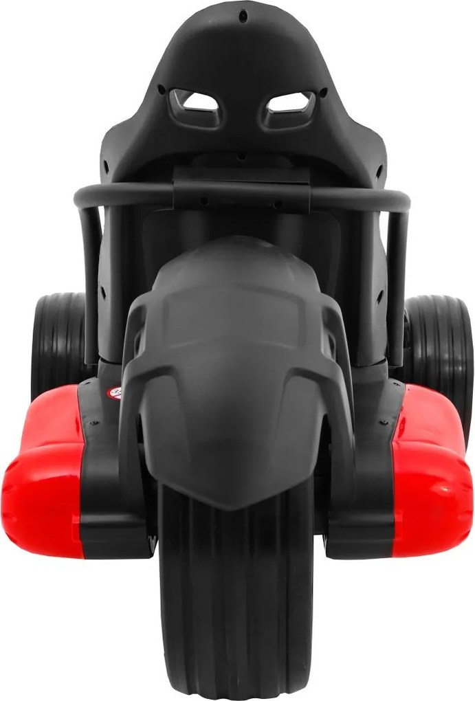 Ramiz Detská motokára na batérie Bolid XR-1 Červená + nastaviteľné riadidlá + tvarované sedadlo