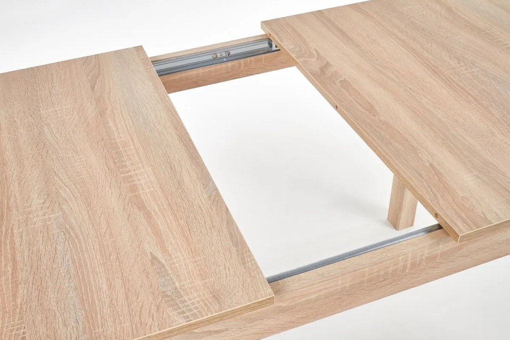 Jedálenský rozťahovací stôl Maurycy 118/158 cm dub sonoma
