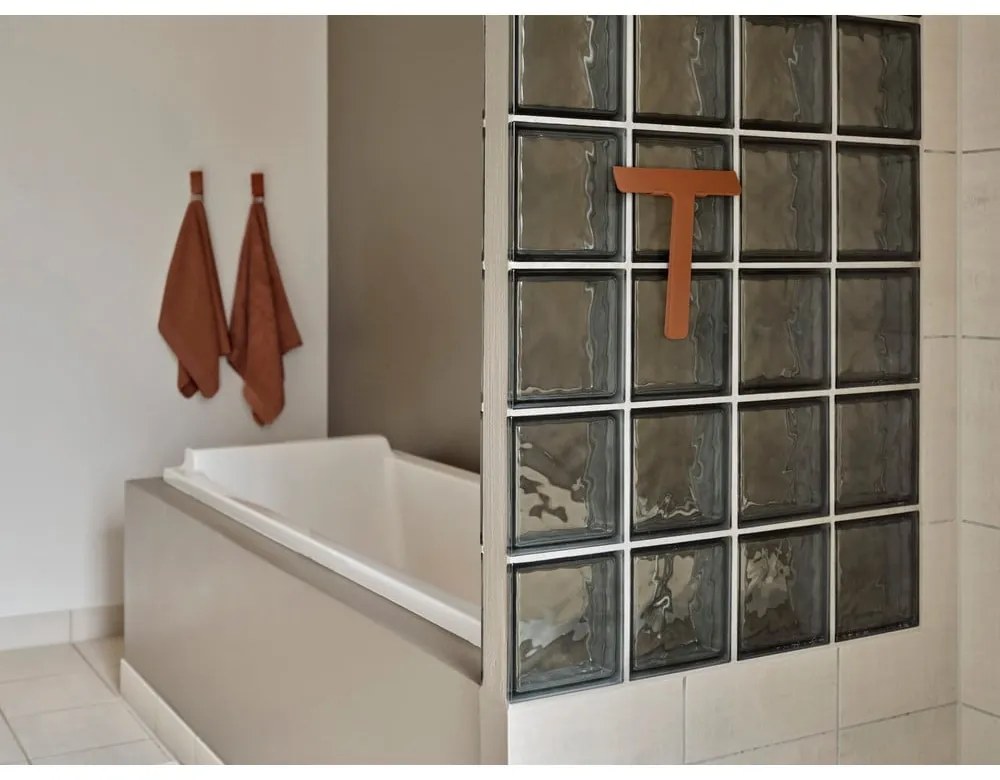 Oranžovohnedý bavlnený uterák 50x100 cm Terracotta – Zone