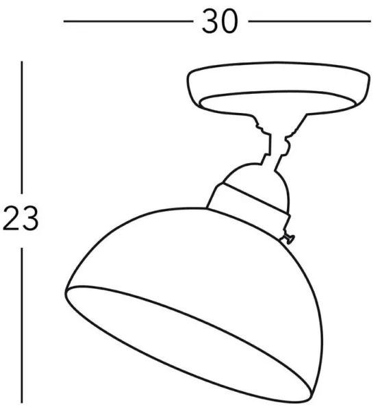 Kolarz 731.10.54 - Bodové svietidlo NONNA 1xE27/75W/230V
