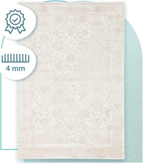 Koberec FD Sensi Tris svetlobéžový