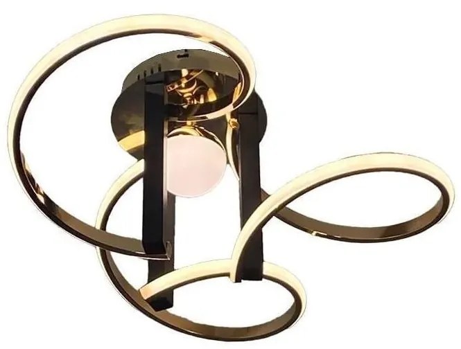 LED Stmievateľný prisadený luster LED/70W/230V 3000-6500K + diaľkové ovládanie