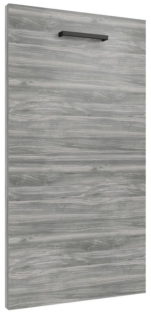Panel na umývačku Bekini zakrytý 45 cm šedý antracit Glamour Wood  TOR PZ45/1/WT/GW/0/B1
