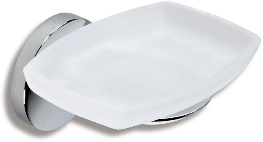 Novaservis - Mydlenička sklo Metalia 1 chróm, 6136,0