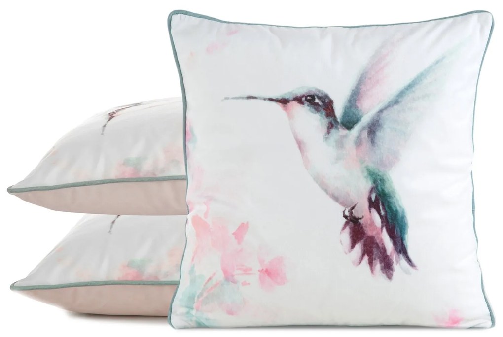 DEKORAČNÁ OBLIEČKA NA VANKÚŠ VELVET 138 45X45 CM VZOROVANÁ