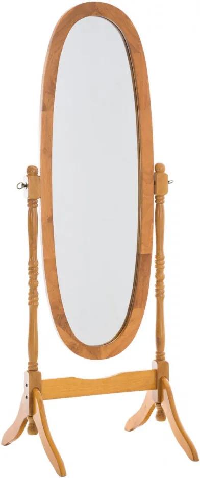 Stojacie zrkadlo Cora, 150 cm, dub