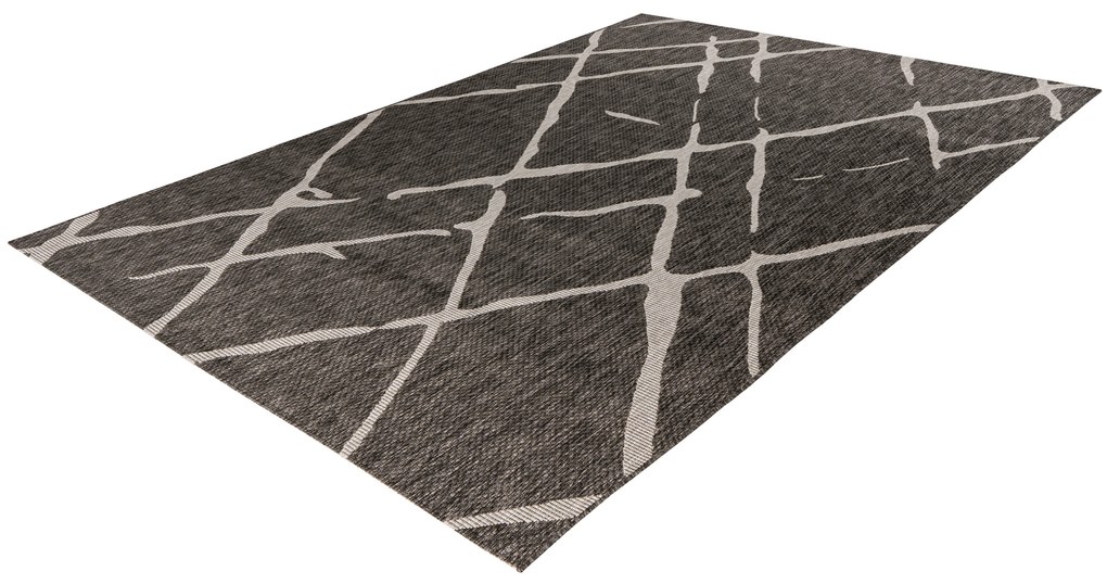 Obsession, Kusový koberec My Tallinn 540 Grey - na von aj na doma, 80x150, šedá, chodba / predsieň