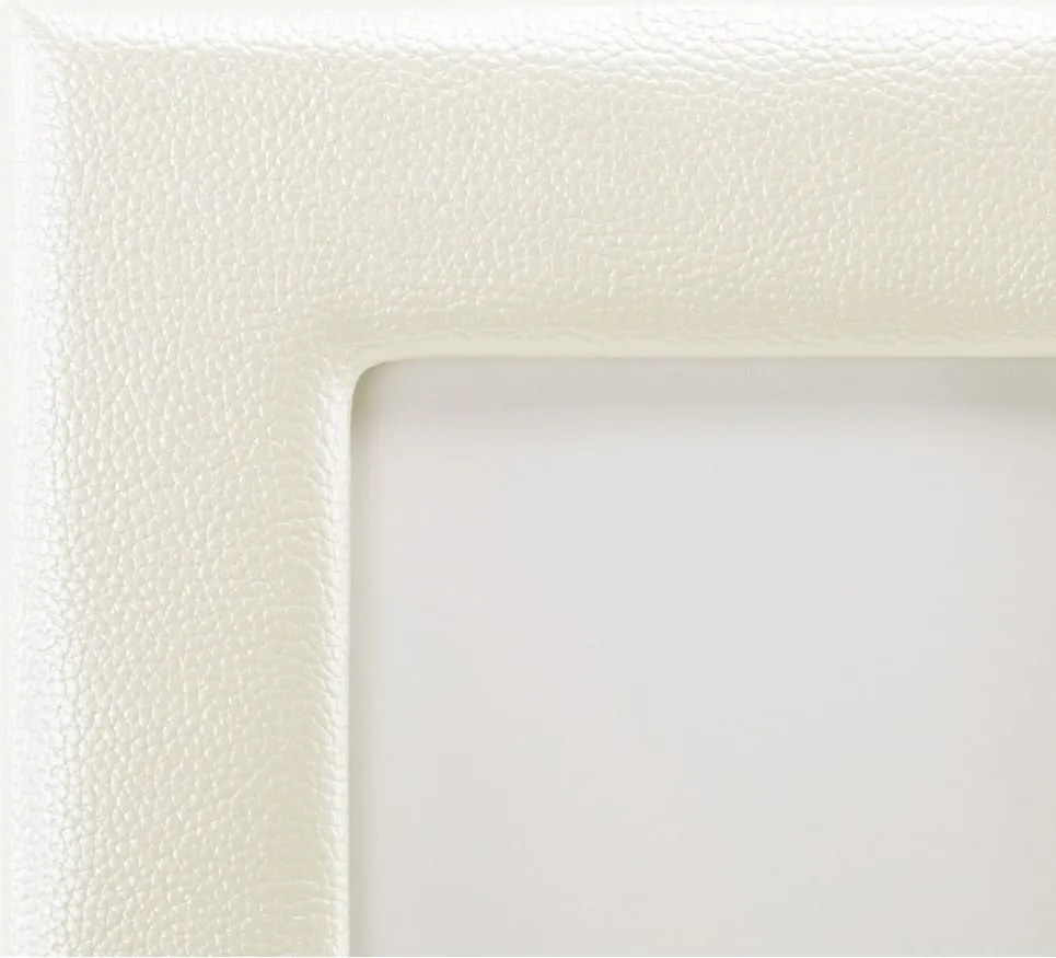 Krémovobiely plastový stojací rámček 19x24 cm Shina – Restilo