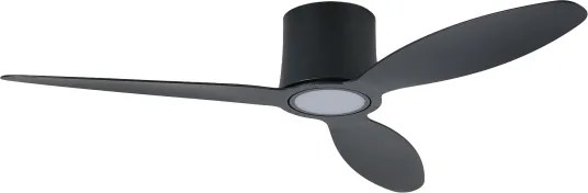 ZEVENTI - LED Stropný ventilátor VENTORA LED/24W/230V Wi-Fi Tuya čierna + DO