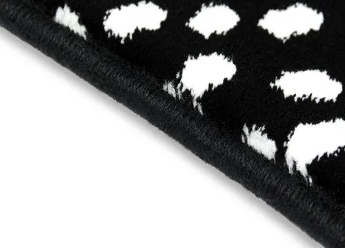 Koberce Breno Kusový koberec INK 463 007/AF900, čierna,200 x 290 cm