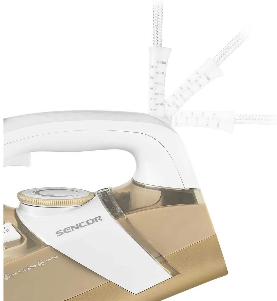 Sencor SSI 8310GD naparovacia žehlička, zlatá