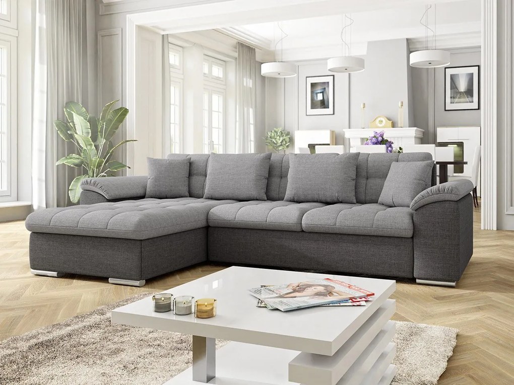 Rozkladacia sedacia súprava Dino Sale, Dostupné poťahy: Lux 05 + Lux 06, Strana: pravá