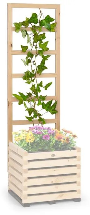 Blumfeldt Modu Grow 50 UP, mriežka na rastliny, 151 x 50 x 3 cm, borovica