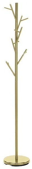 Volně stojící věšák Zen zlatý